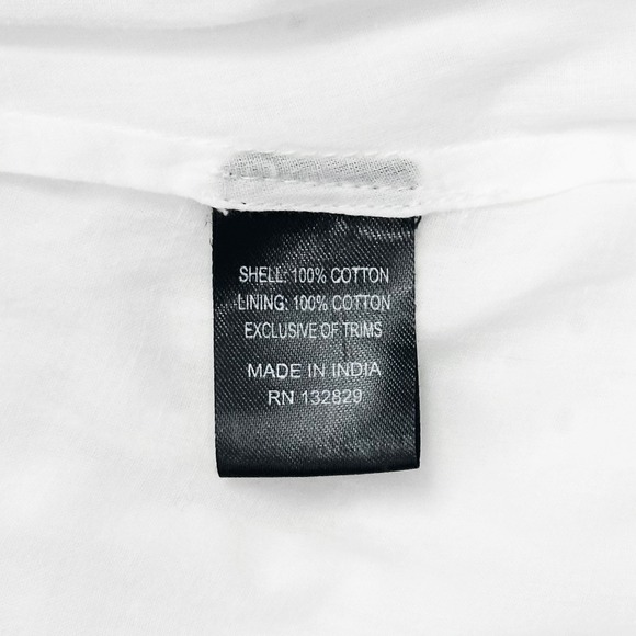 Majorelle Shauna Maxi Dress Size XXS White Cotton Eyelet Boho Romantic Bridal - Picture 6 of 6